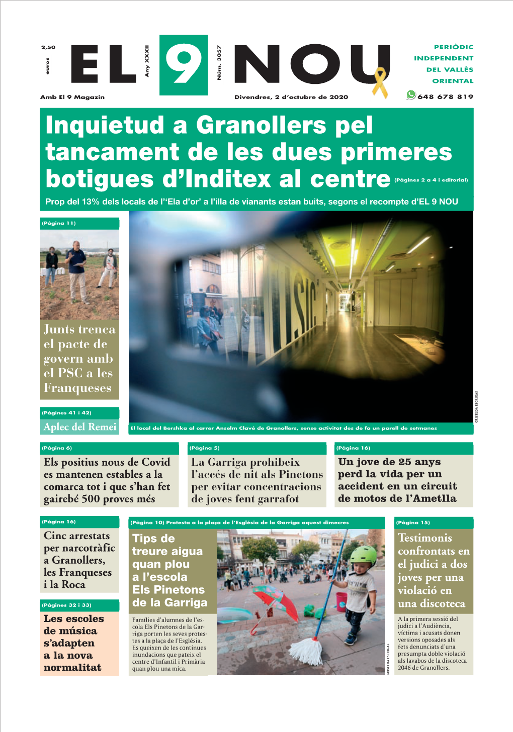 Inquietud a Granollers Pel Tancament De Les Dues Primeres Botigues D