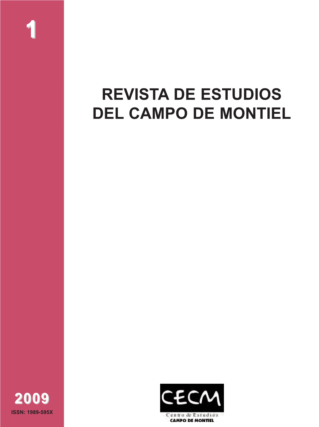 Revista De Estudios Del Campo De Montiel