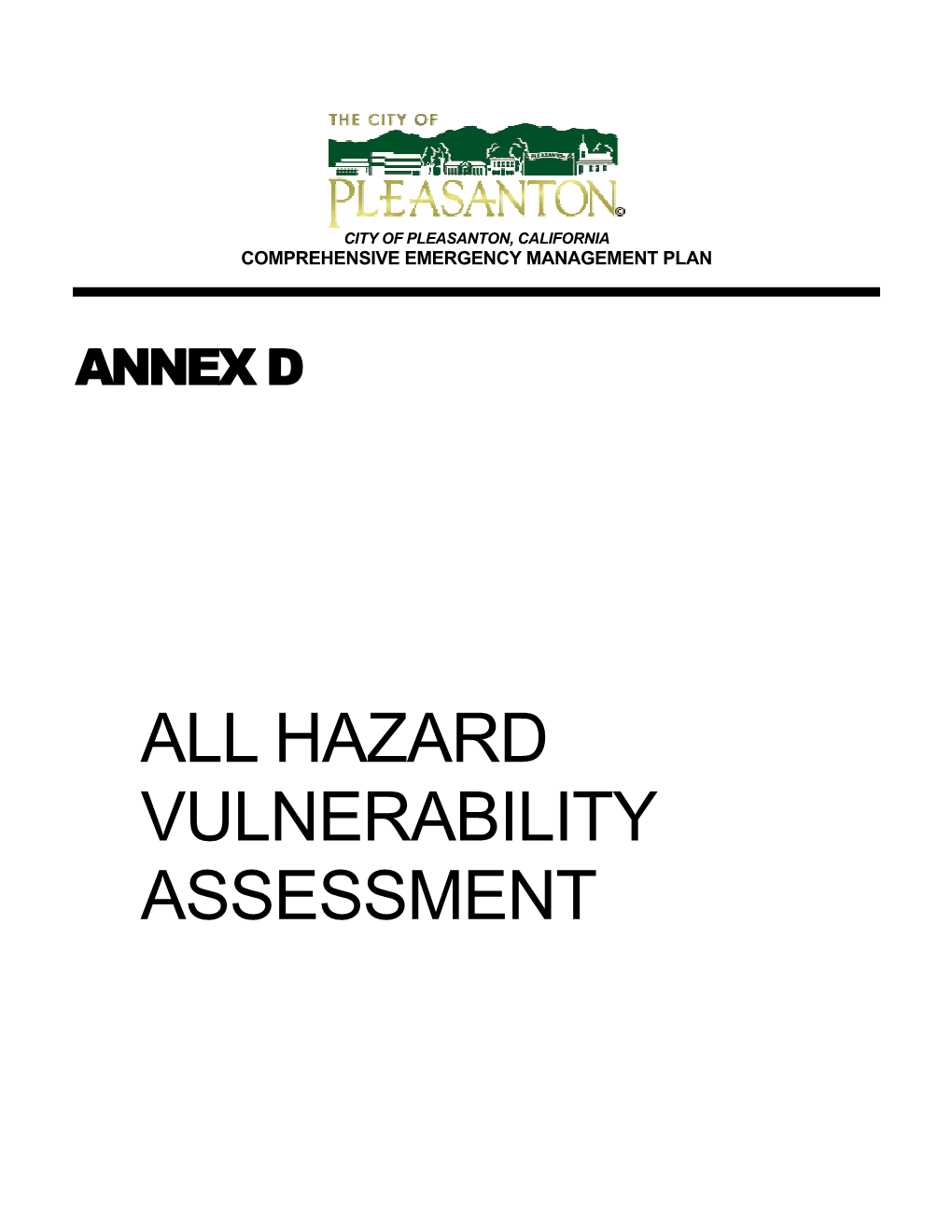 Hazard Rating Methodology