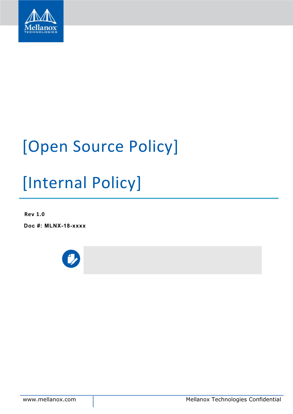 Open Source Policy]