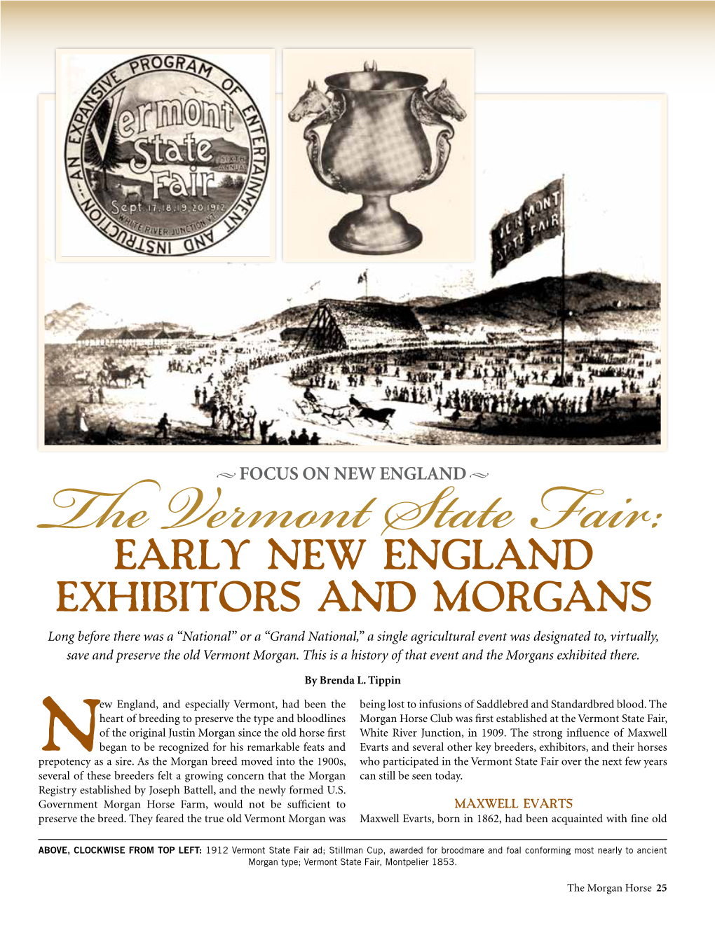 The Vermont State Fair: Early New England Exhibitors and Morgans