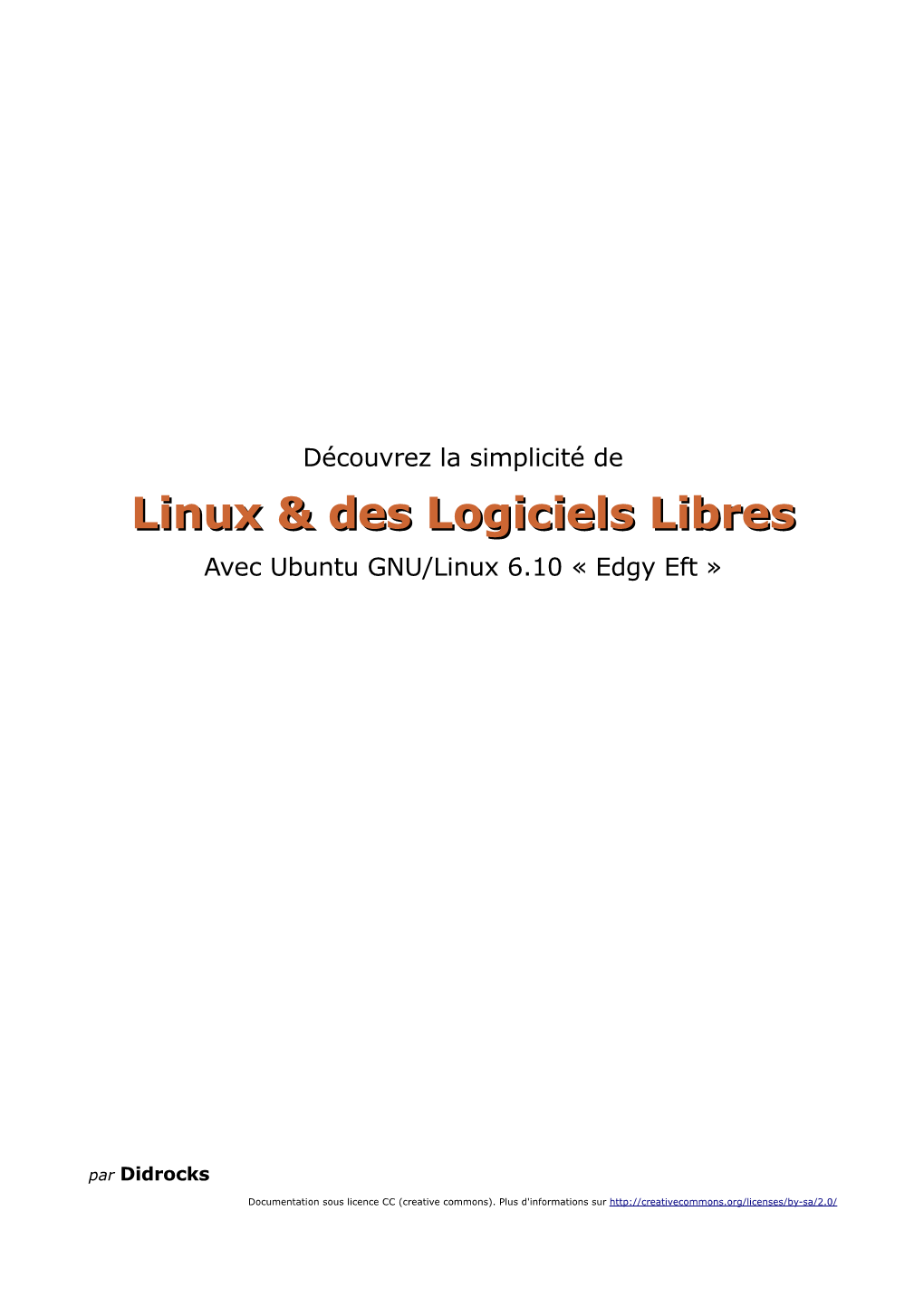 Linux & Des Logiciels Libres