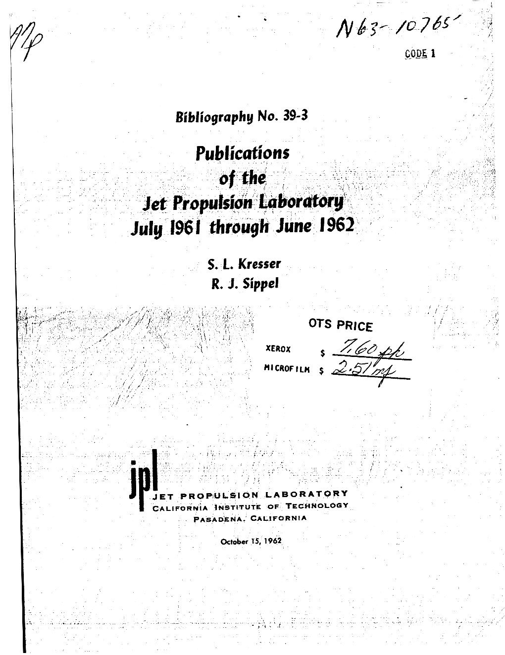 Bibliography No. 39-3