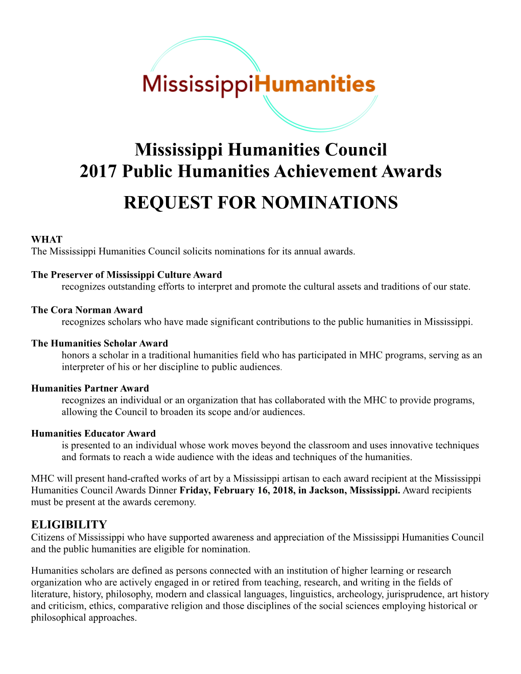 Mississippi Humanities Council