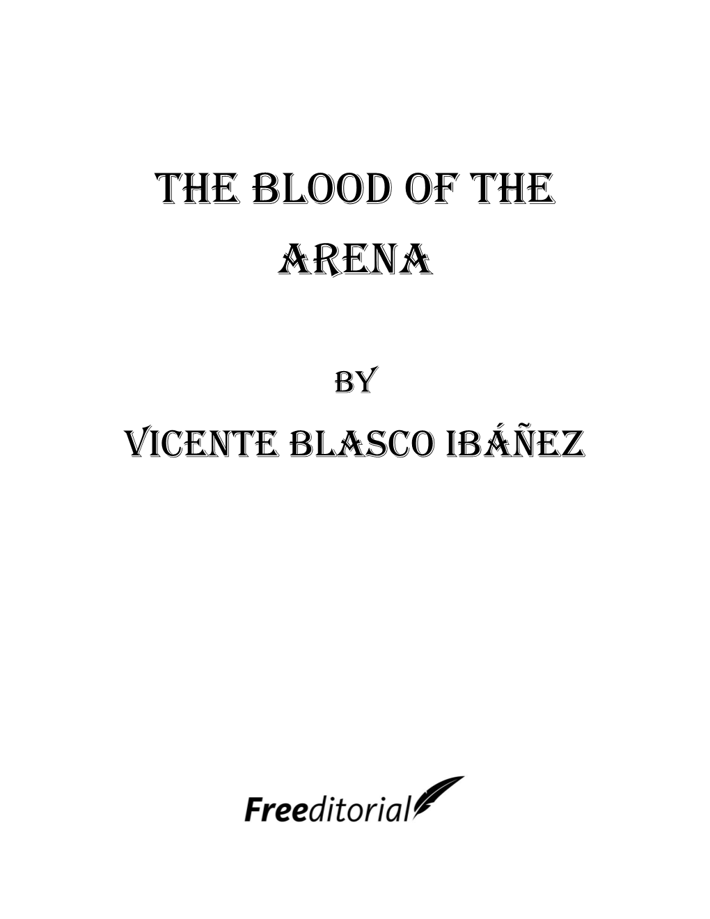 The Blood of the Arena