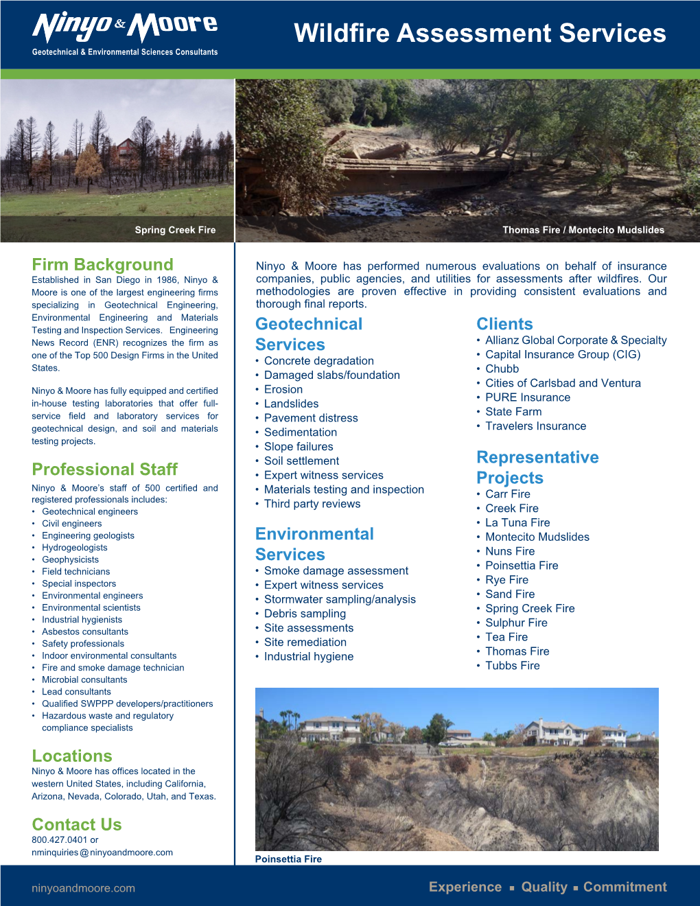 Wildfire Assessment Services