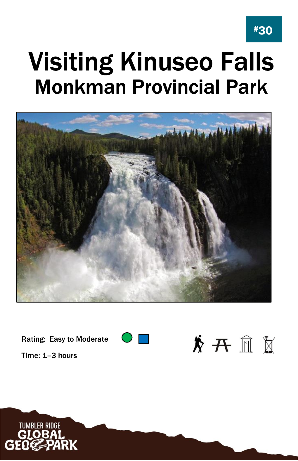 Visiting Kinuseo Falls Monkman Provincial Park