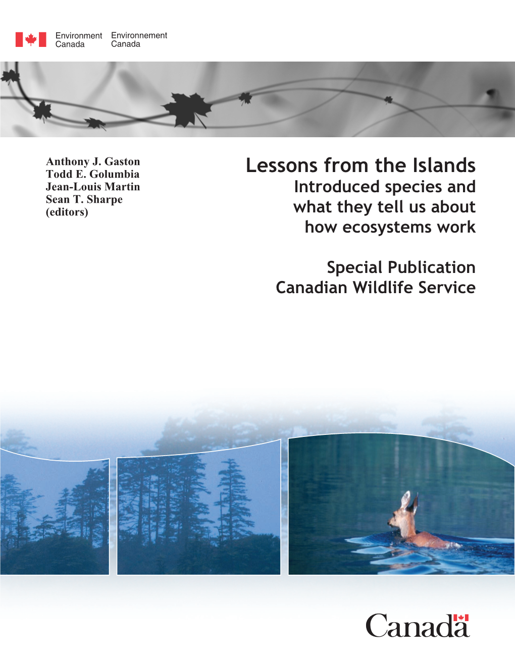 Lessons from the Islands Jean-Louis Martin Introduced Species and Sean T