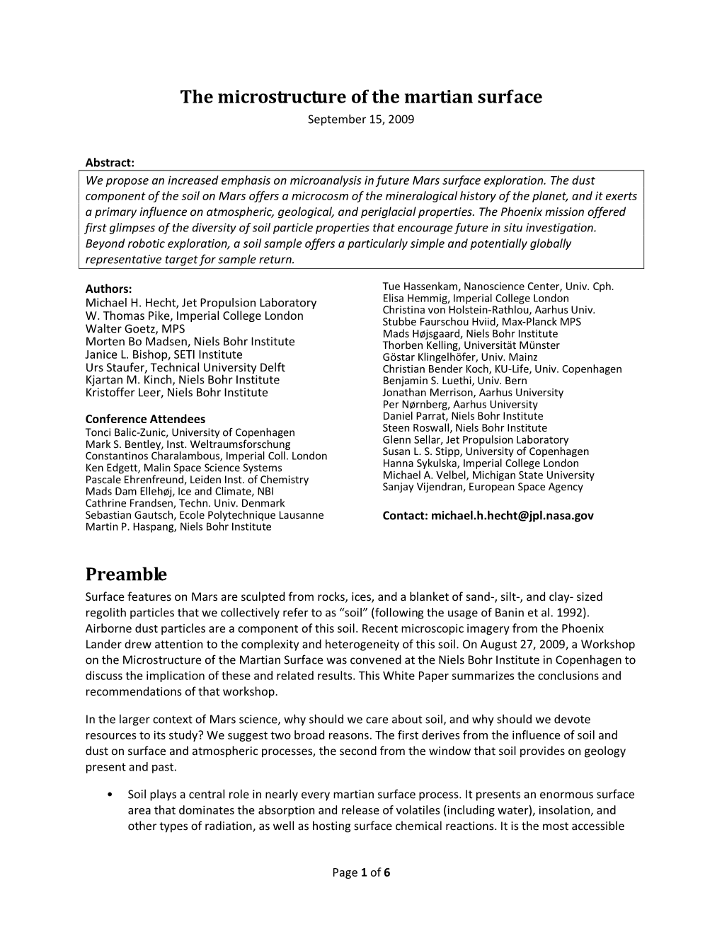 Microstructure White Paper 2009 Finalfinalfinalfinal