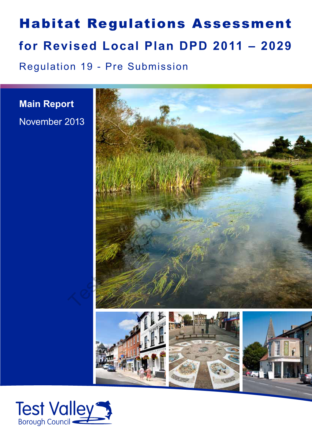 Habitat Regulation Assessment For