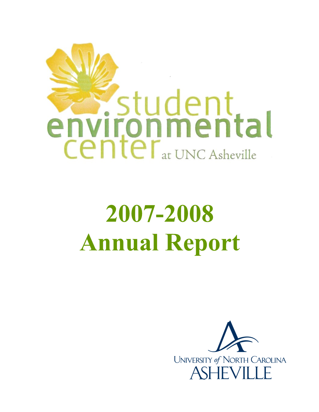 Student Environmental Center Start-Up