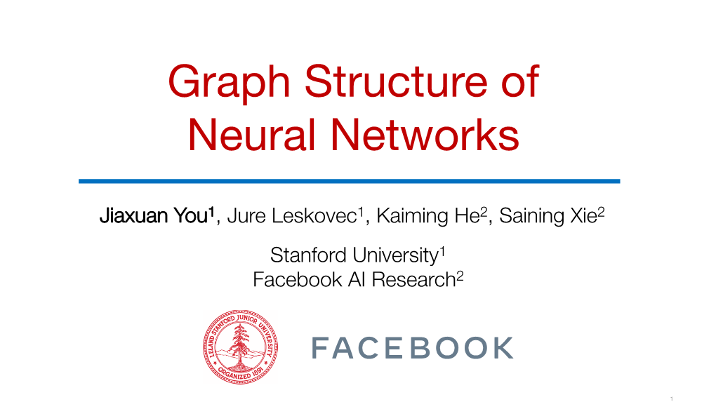 Graph Structure of Neural Networks