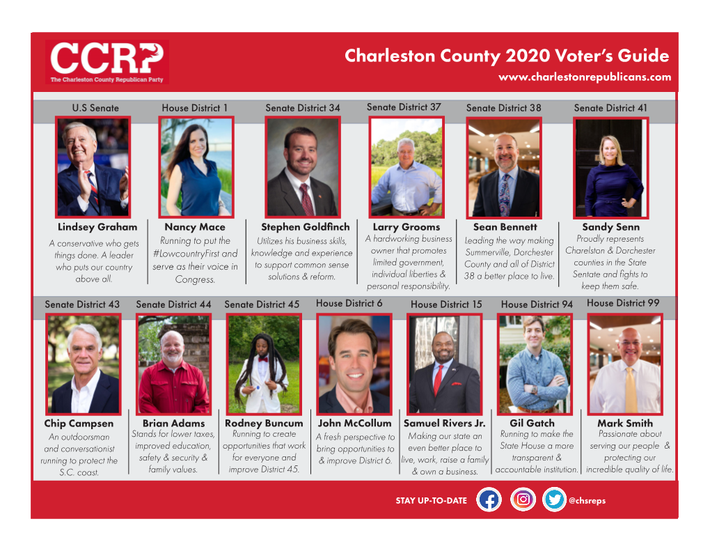 Charleston County 2020 Voter's Guide