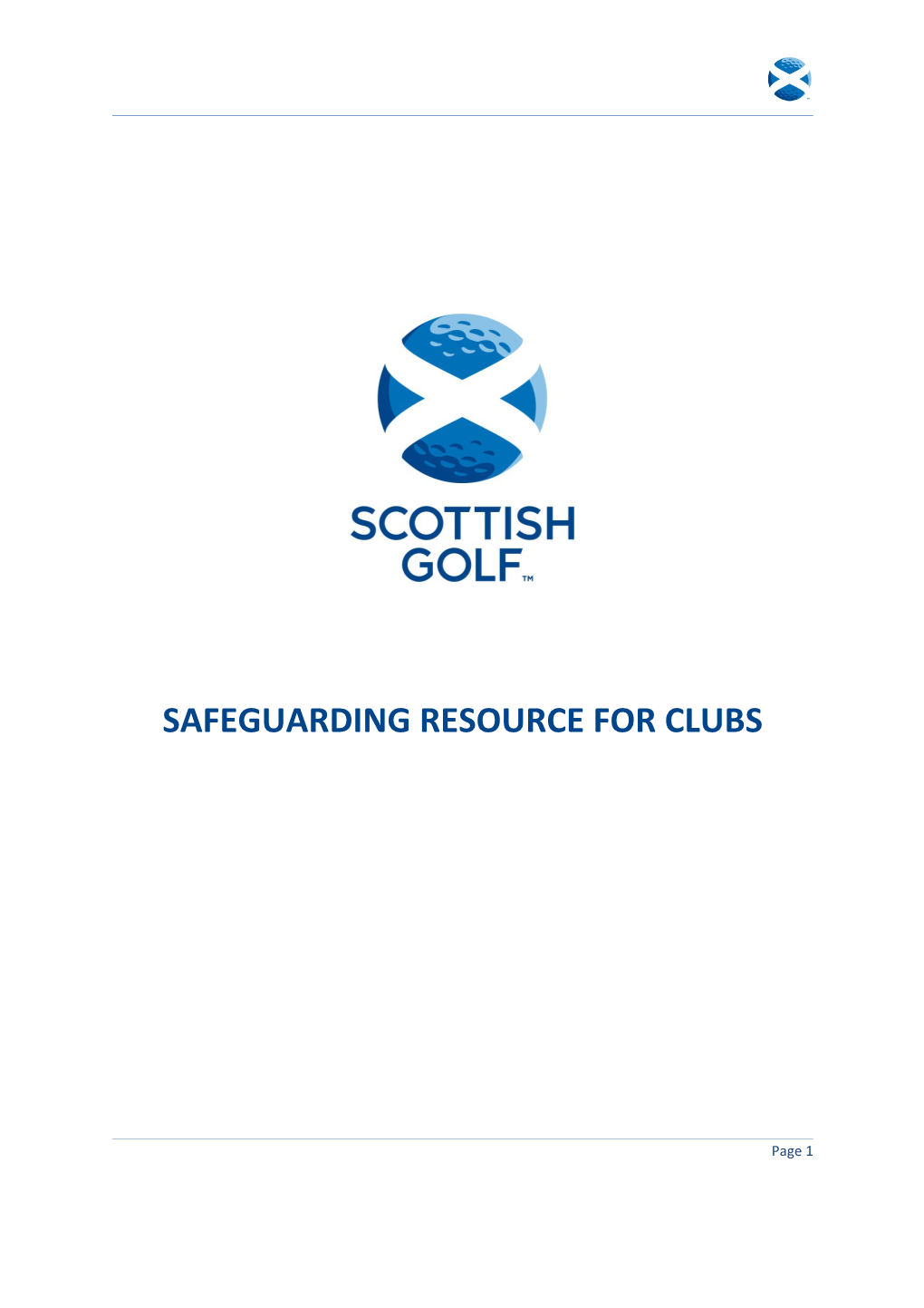 Safeguarding Resource for Clubs