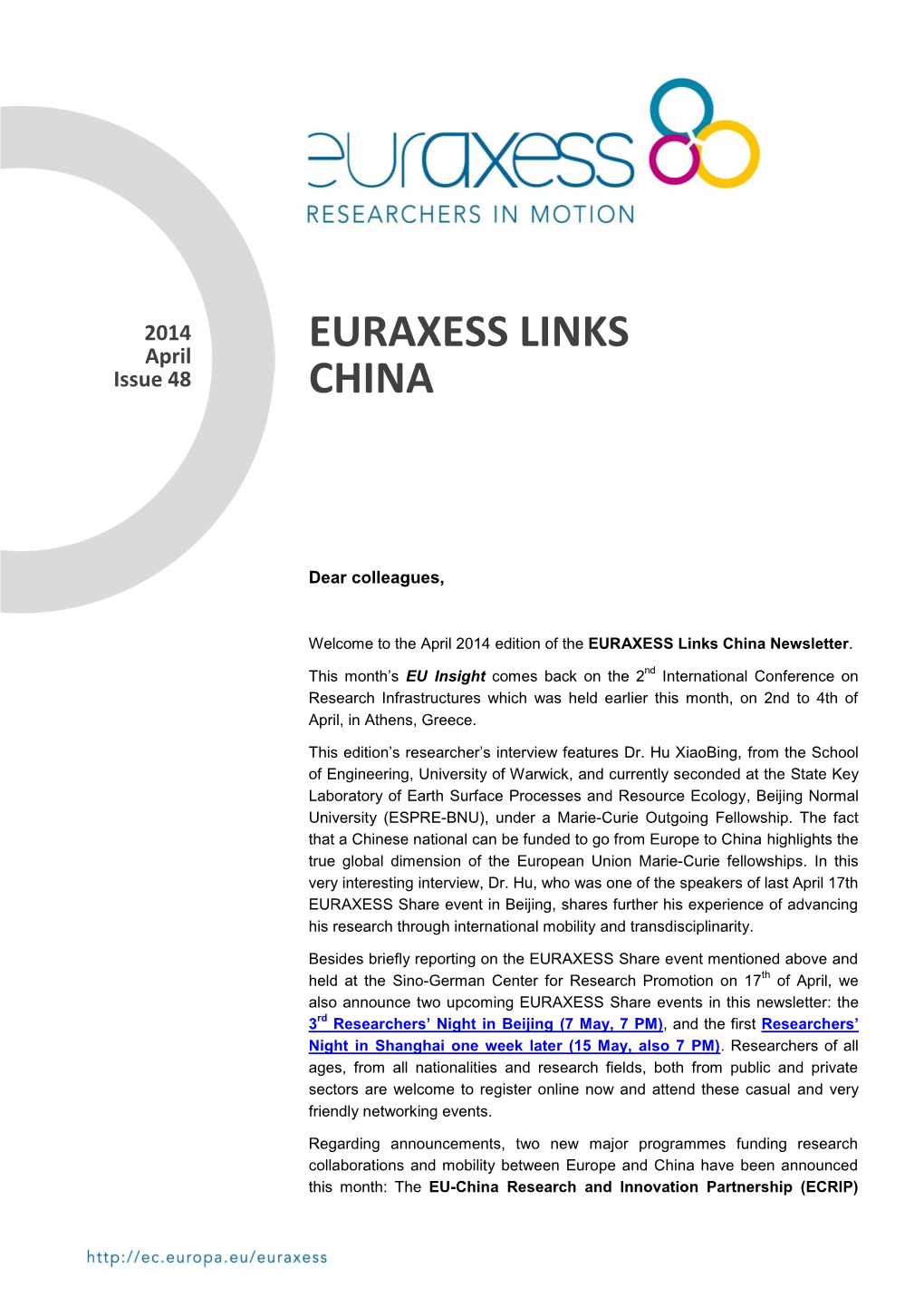 China Links Newsletter
