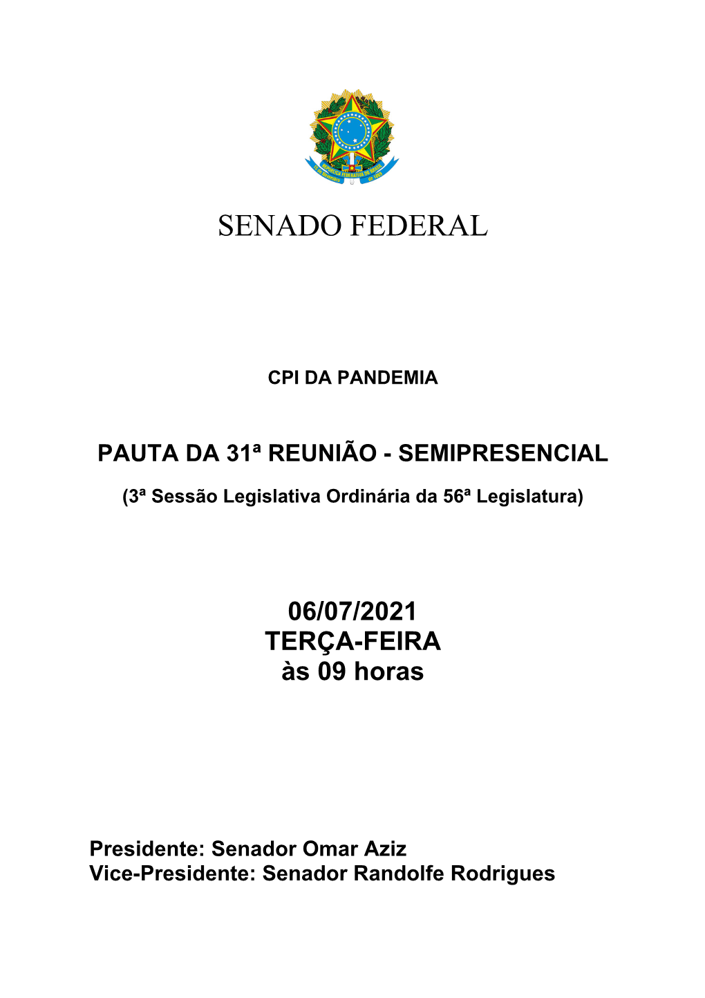 Cpi Da Pandemia