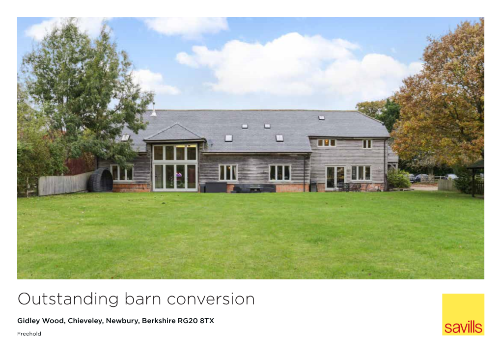 Outstanding Barn Conversion