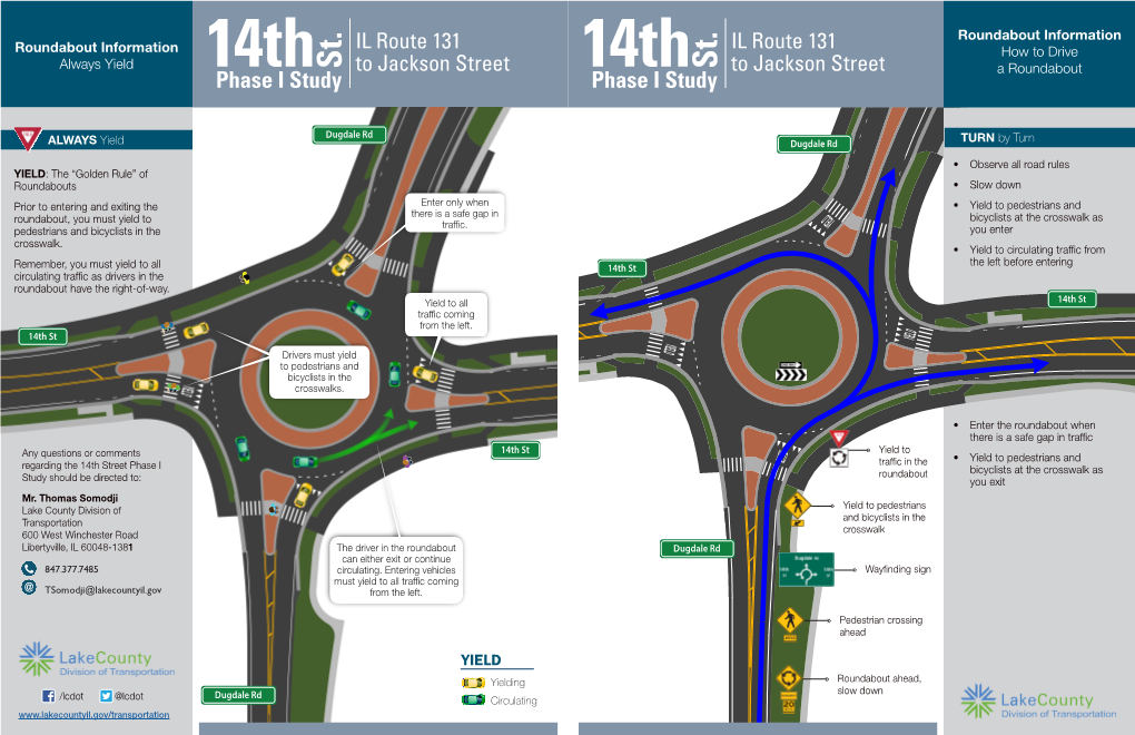 14Th St Roundabout Brochure Final (PDF)