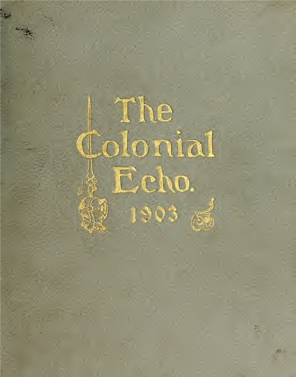 Colonial Echo, 1903