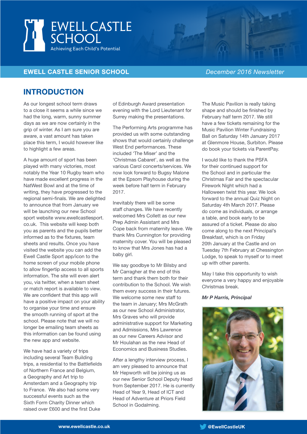 Senior School Newsletter 17 Winter 2016