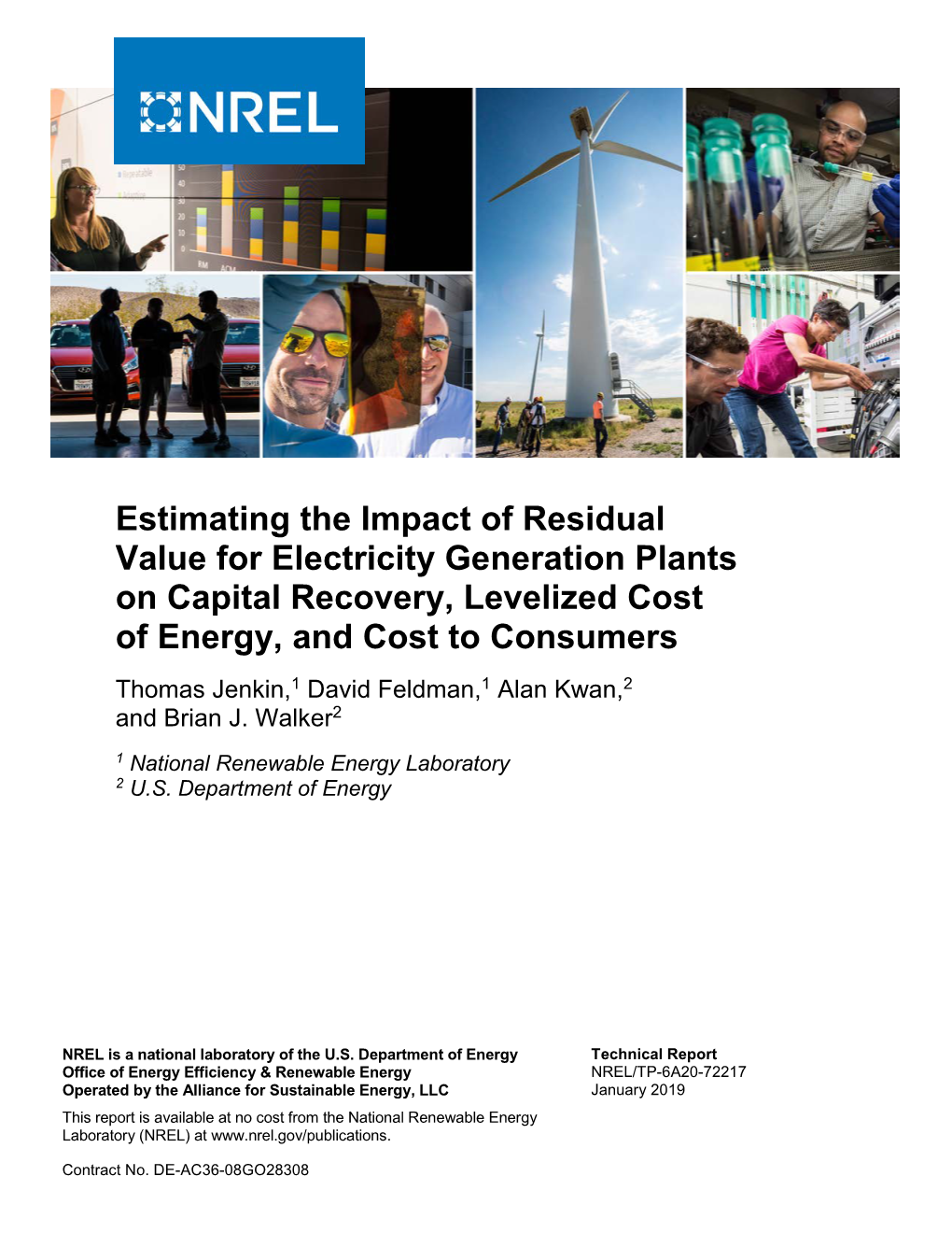 Estimating the Impact of Residual Value for Electricity Generation
