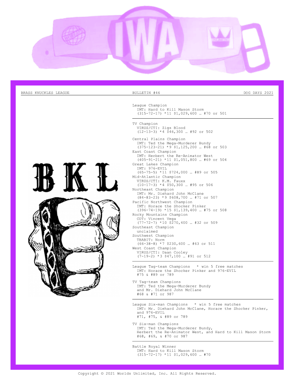 BKL Bulletin