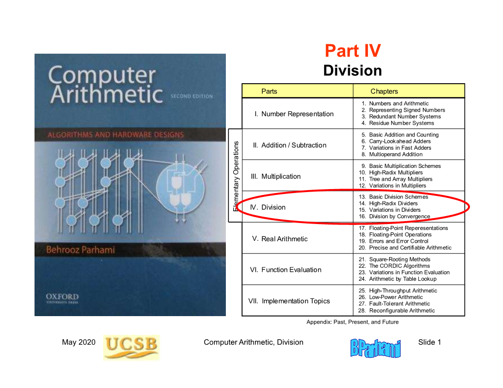 Part IV Division