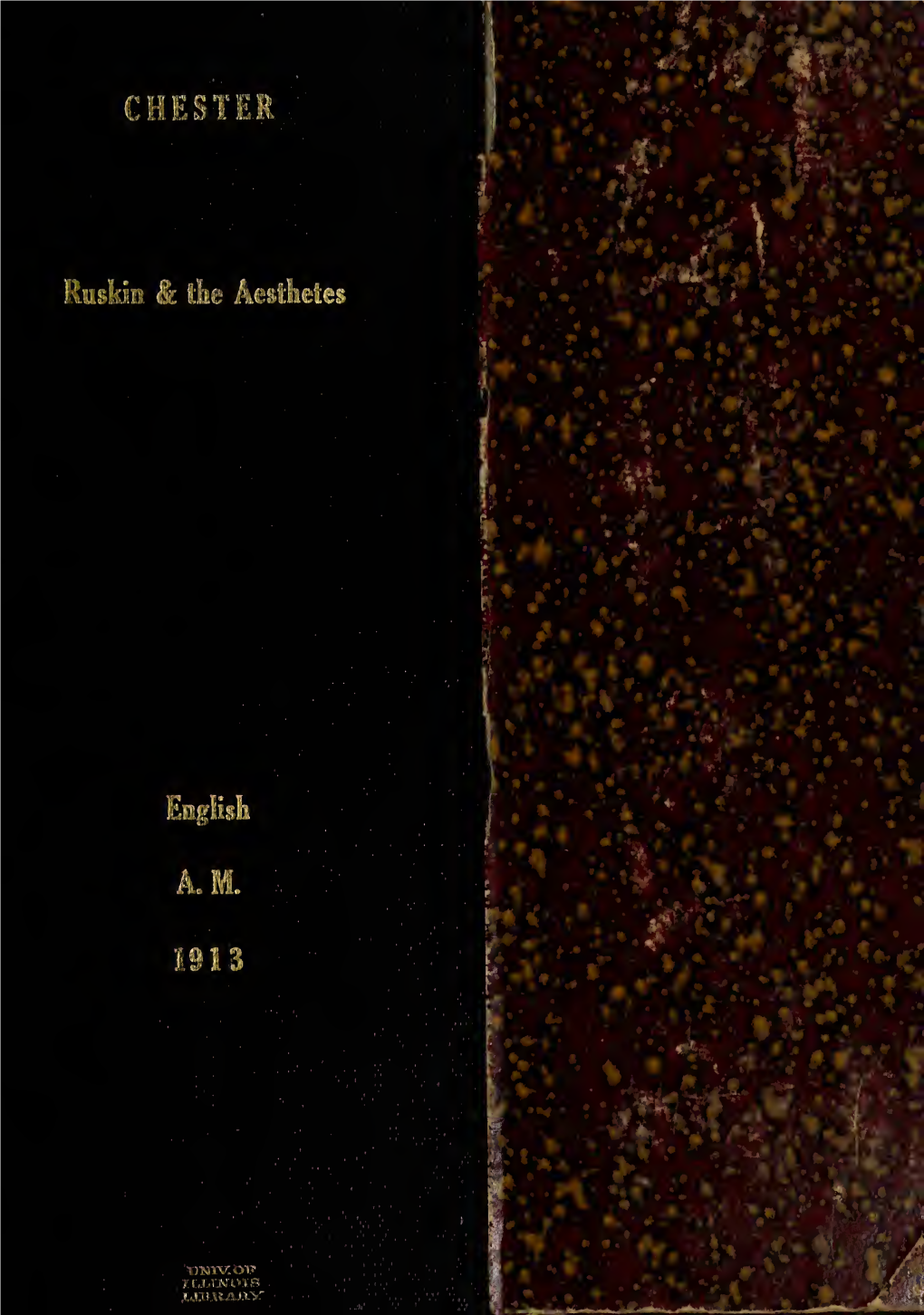 Ruskin and the Aesthetes