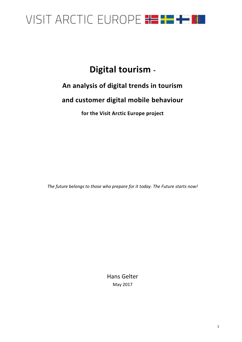 Digital Tourism
