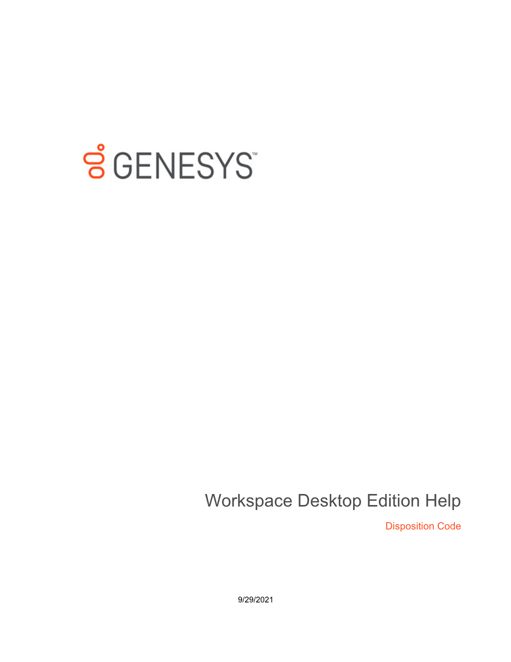 Workspace Desktop Edition Help