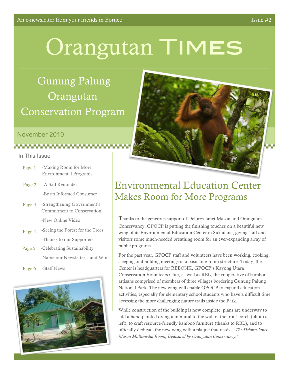 Orangutan Times Vol. 2