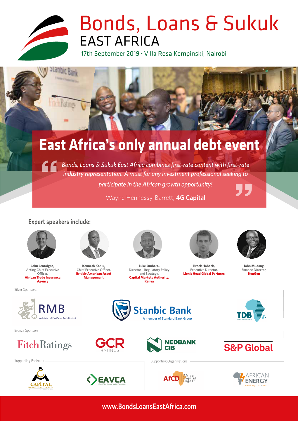 East Africa's Only Annual Debt Event