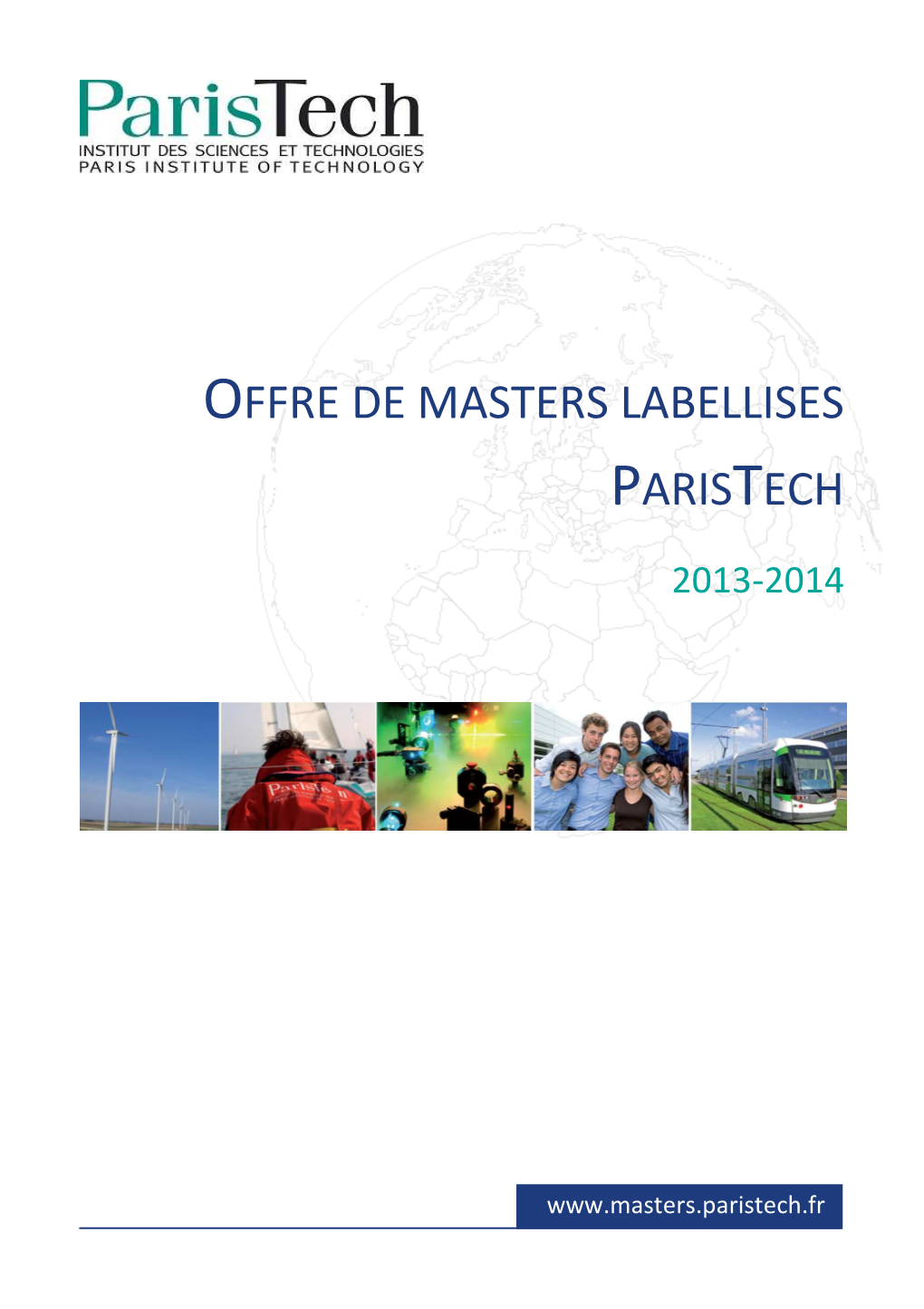 Liste Masters Labellisés Paristech2013 Septembre 2013