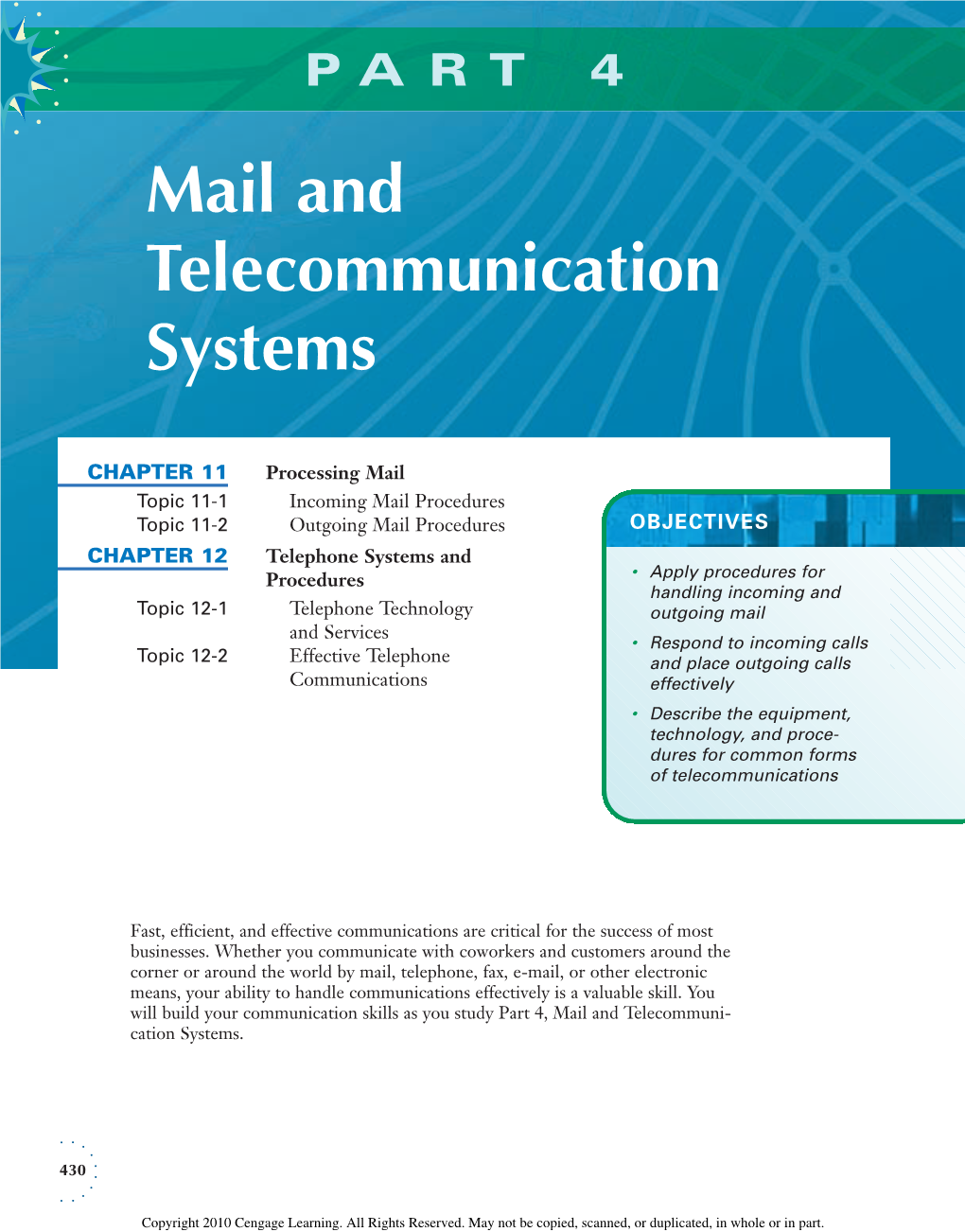Mail and Telecommunication Systems