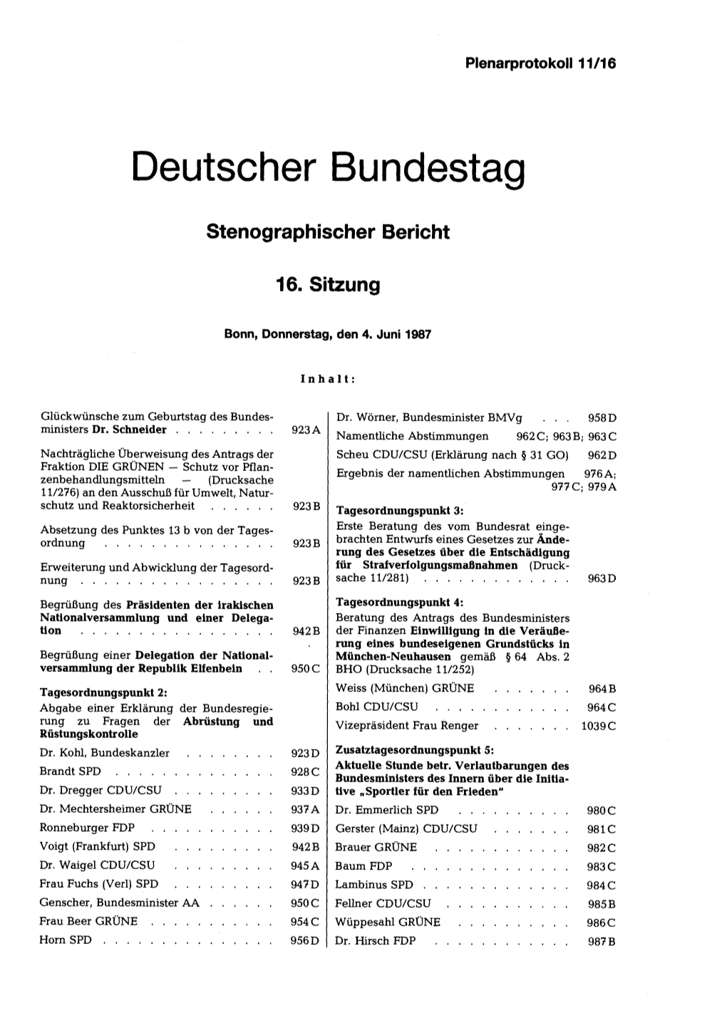 1040A Sellin GRÜNE � 1002 B Beratung Der Beschlußempfehlung Des Dr