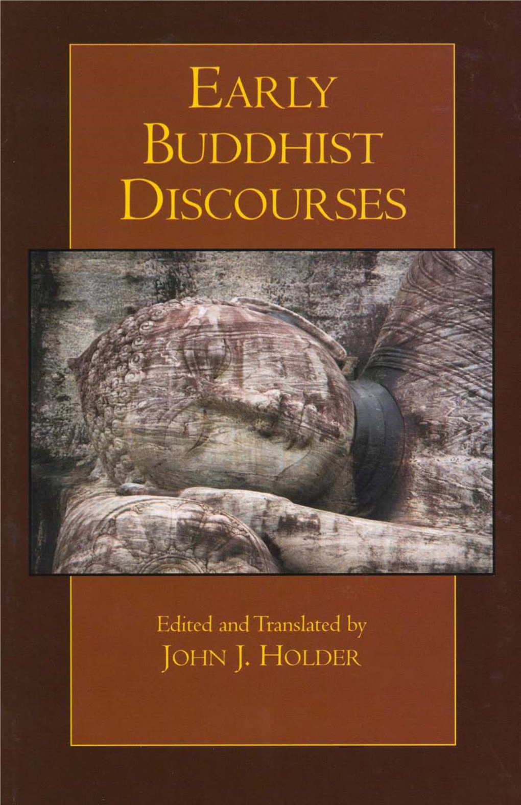 Early Buddhist Discourses