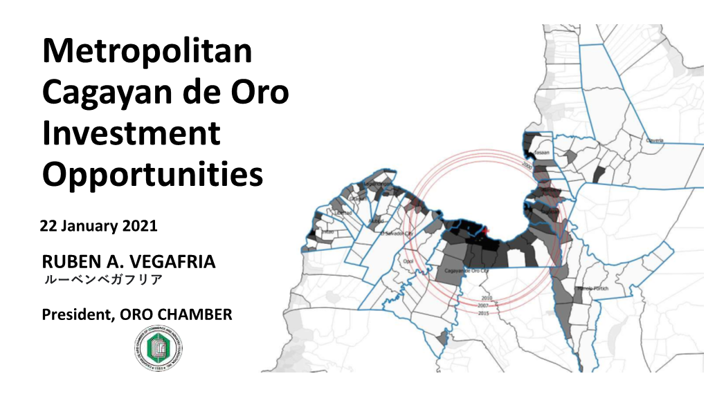 Metropolitan Cagayan De Oro Investment Opportunities