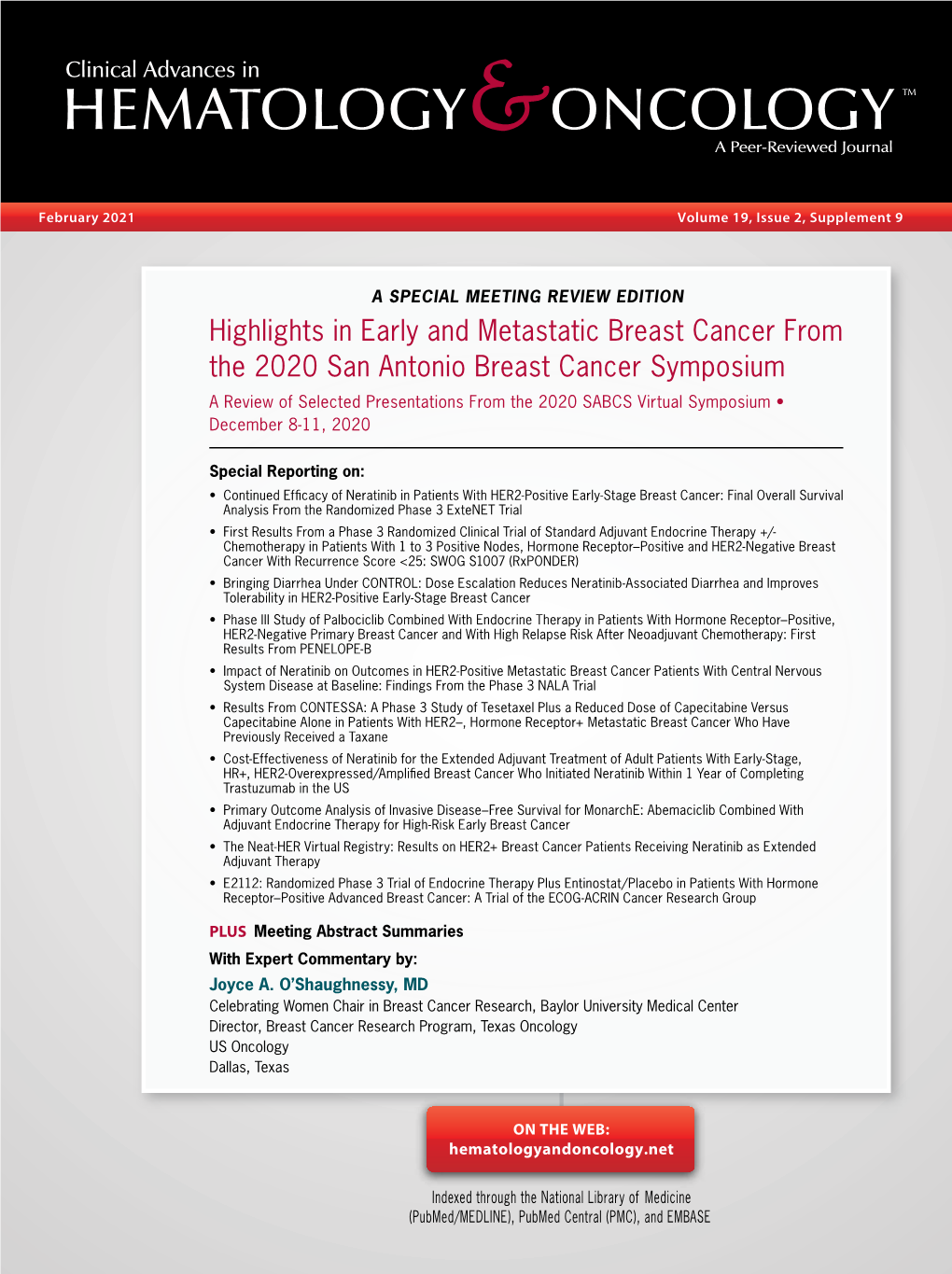 Highlights in Early and Metastatic Breast Cancer from the 2020 San