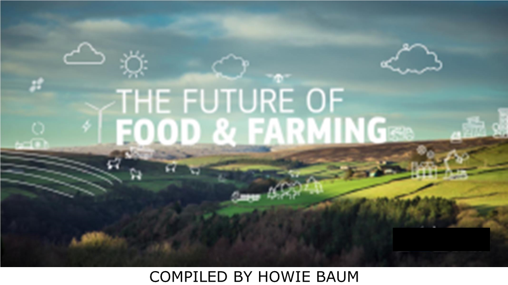 The Future of Food and Farming