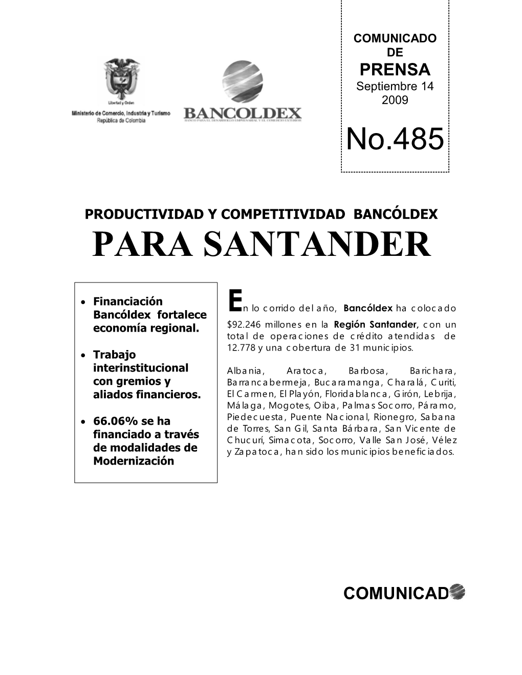 Para Santander