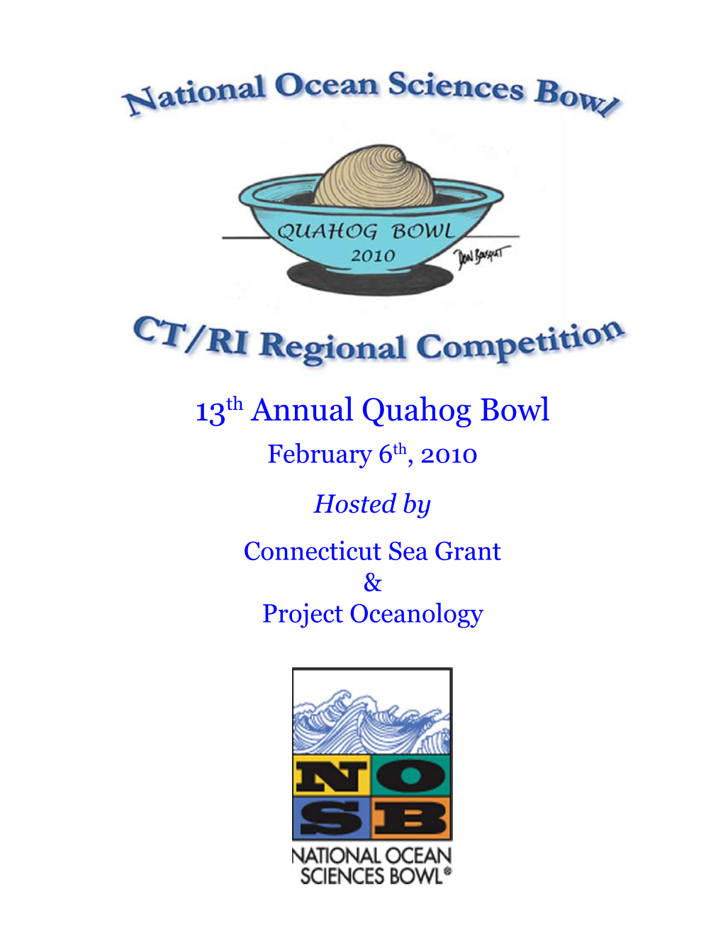 13Th Annual Quahog Bowl