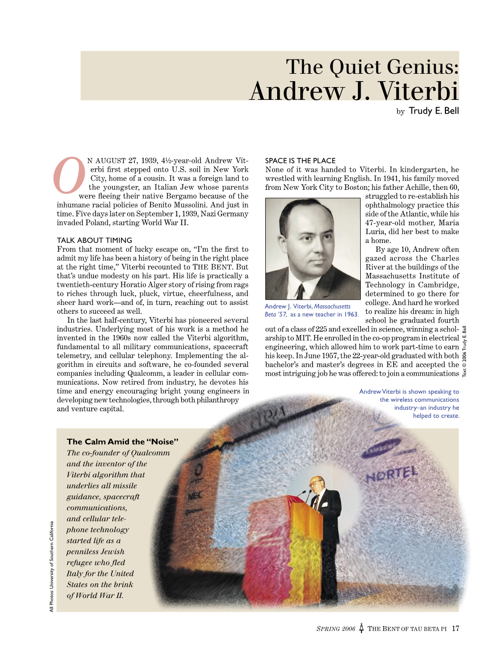 Andrew J. Viterbi by Trudy E