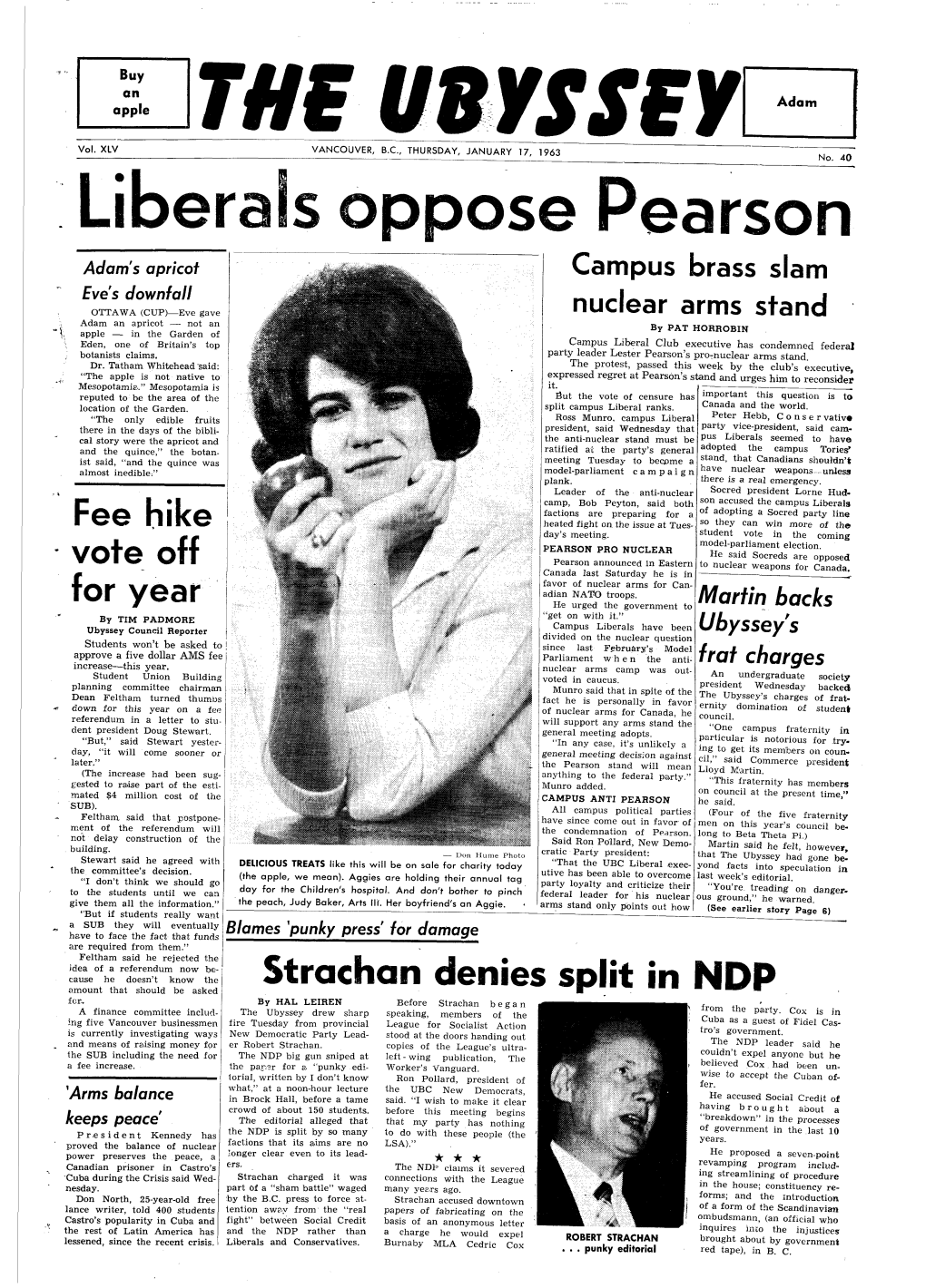 Liberals Oppose Pearson