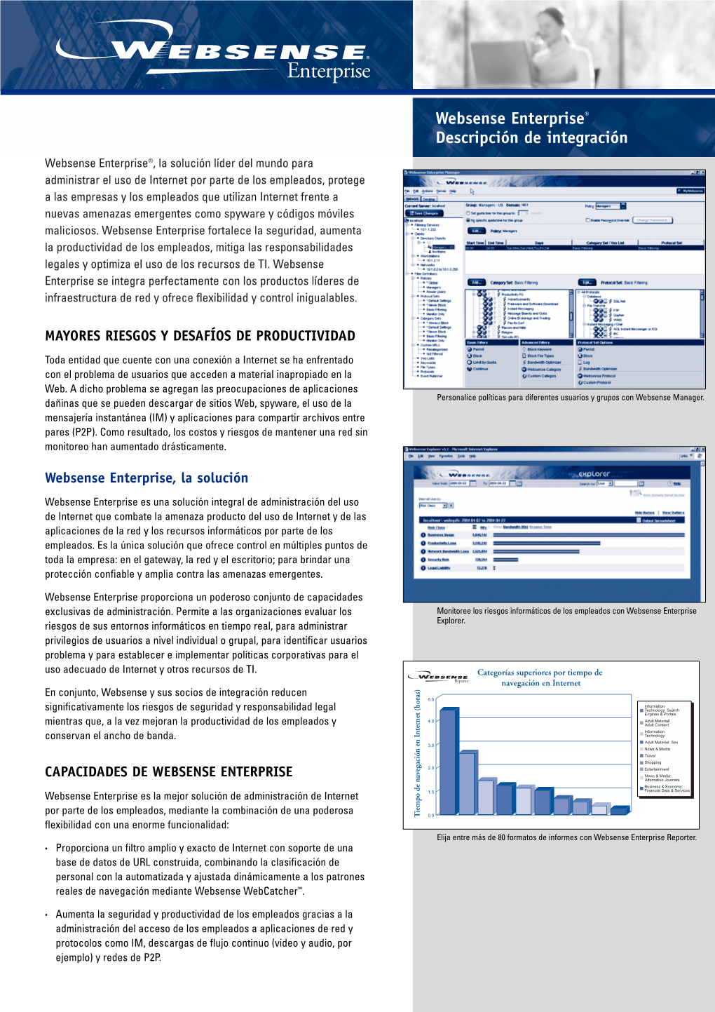 Websense Enterprise® Descripción De Integración