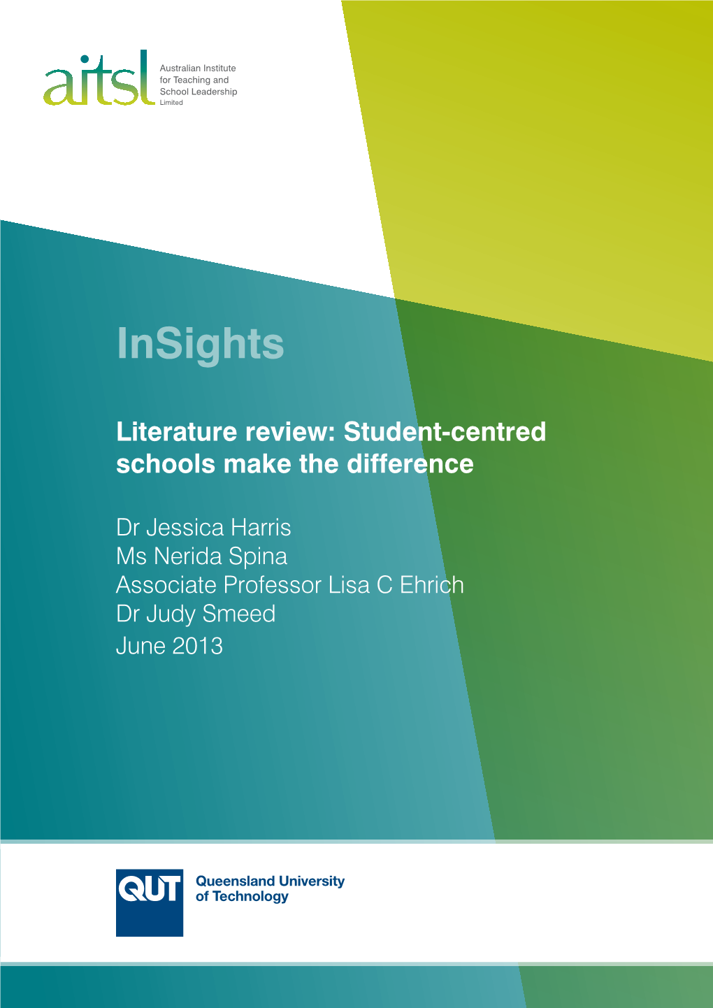 Literature Review: Student-Centred Schools Make the Difference