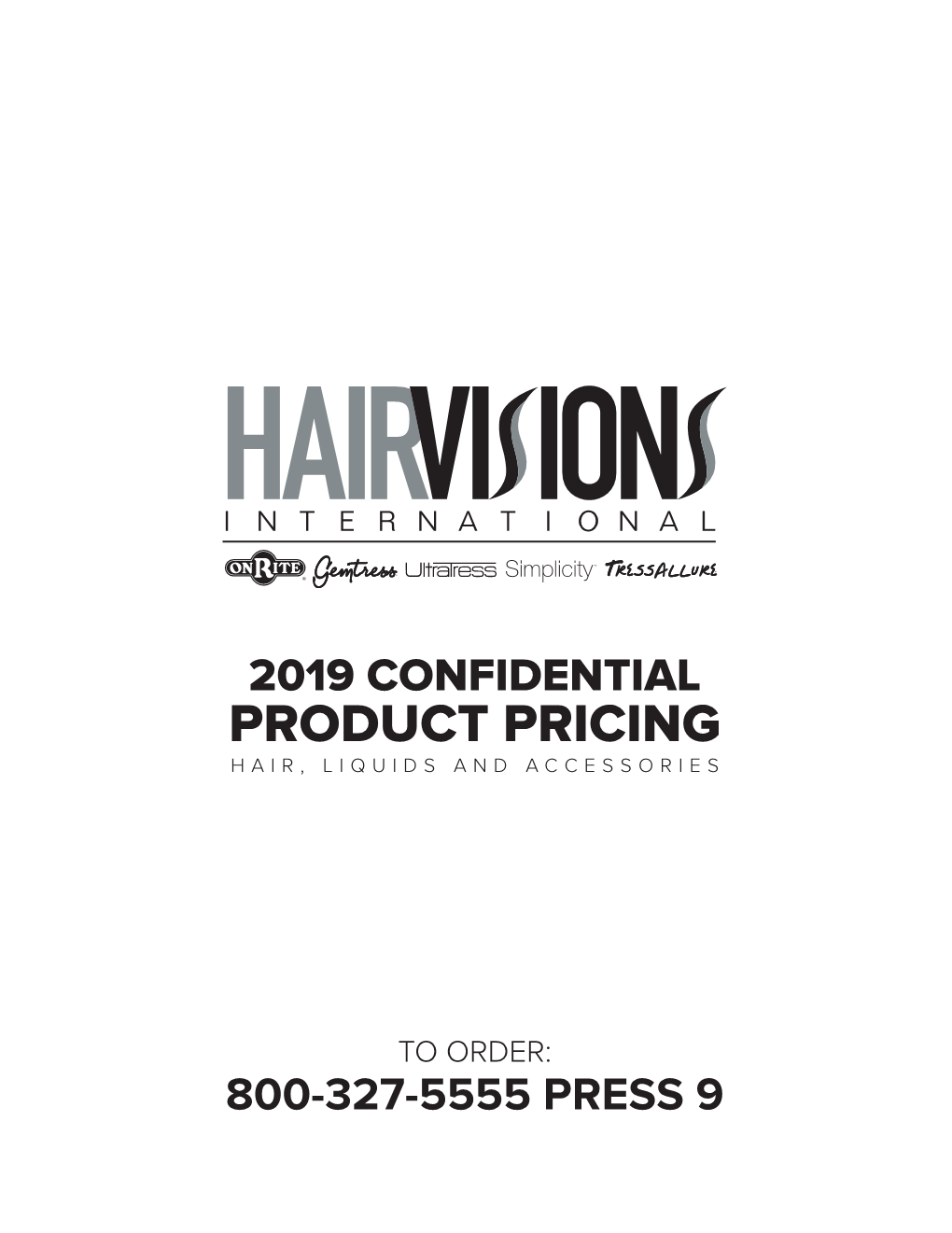 Product Pricing Hair, Liquids and Accessories