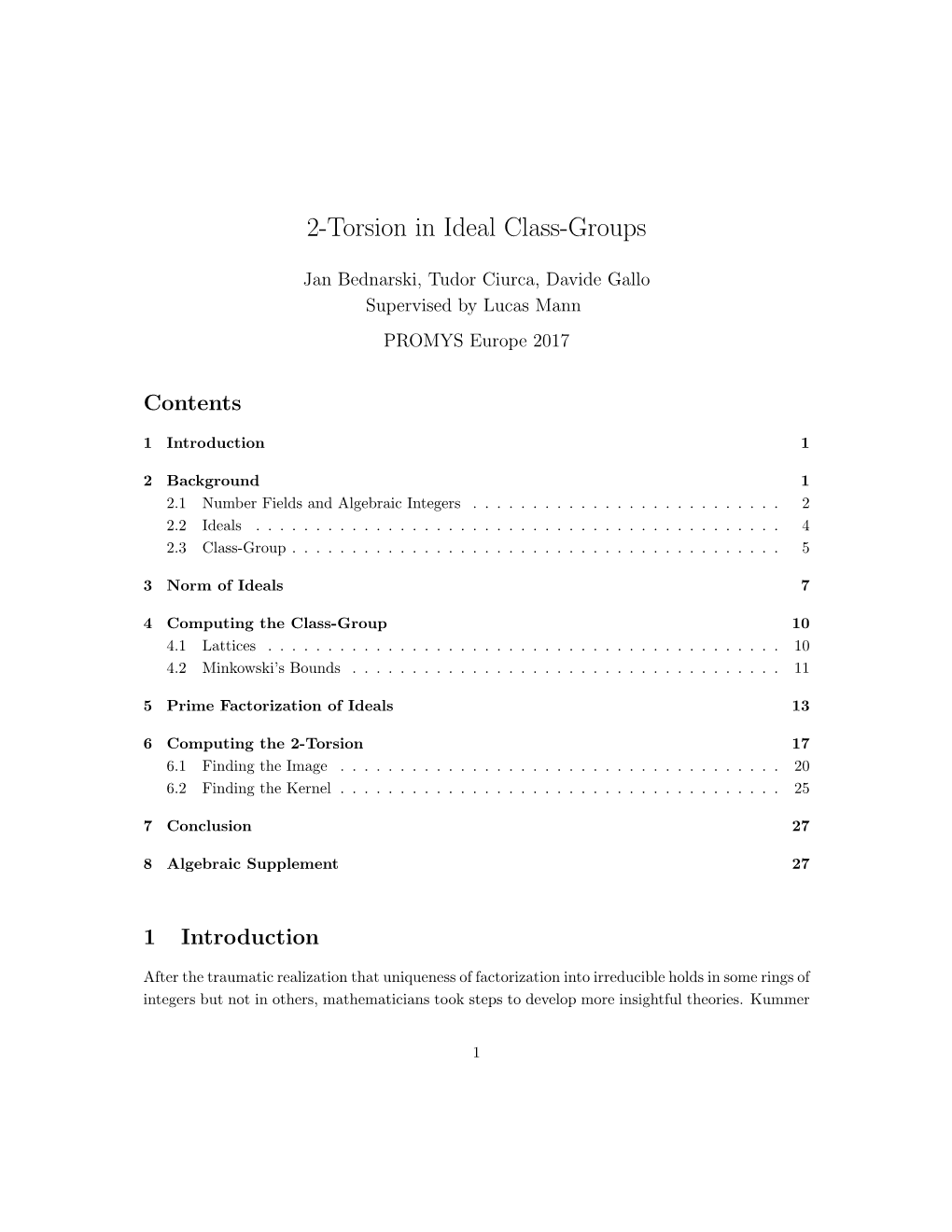 2-Torsion in Ideal Class-Groups