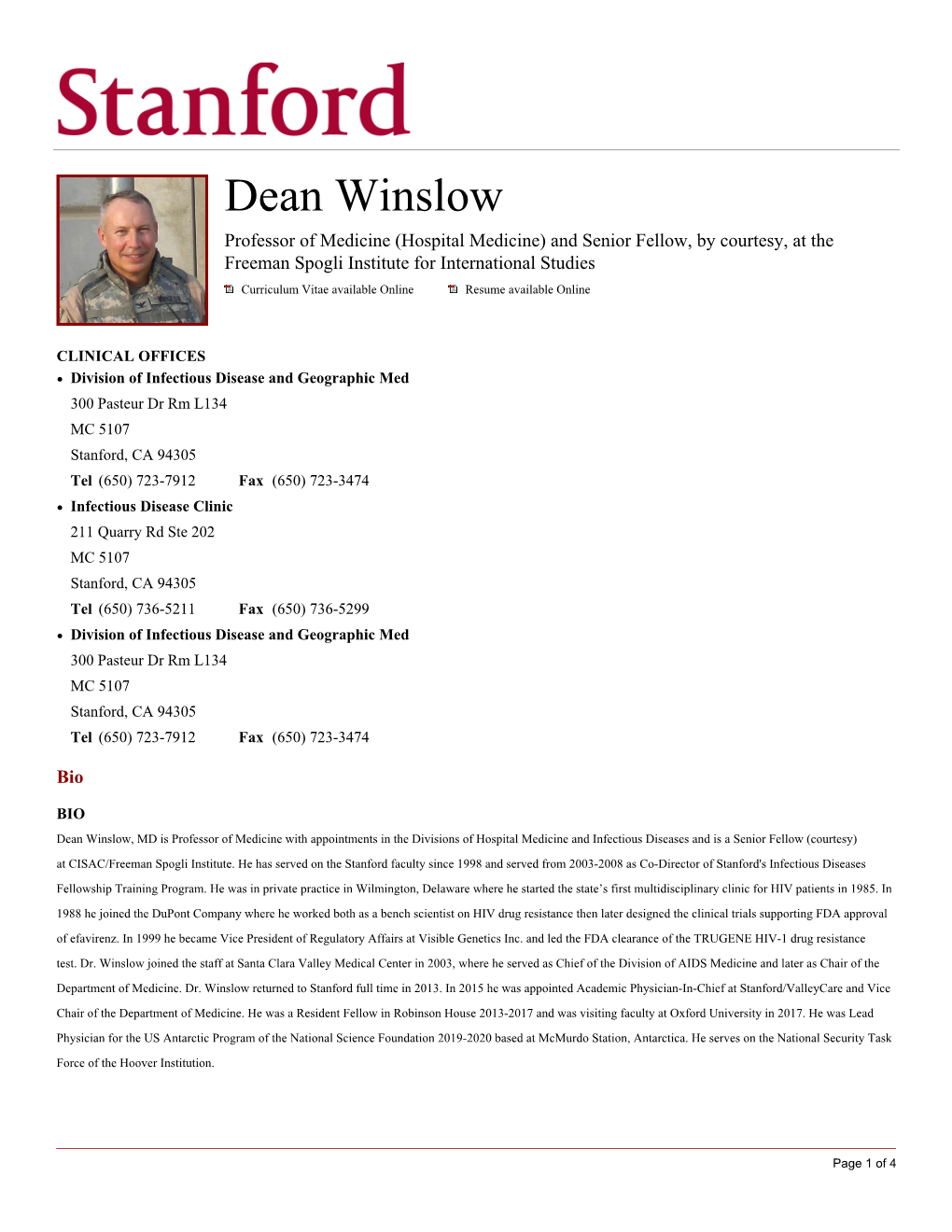 Dean Winslow