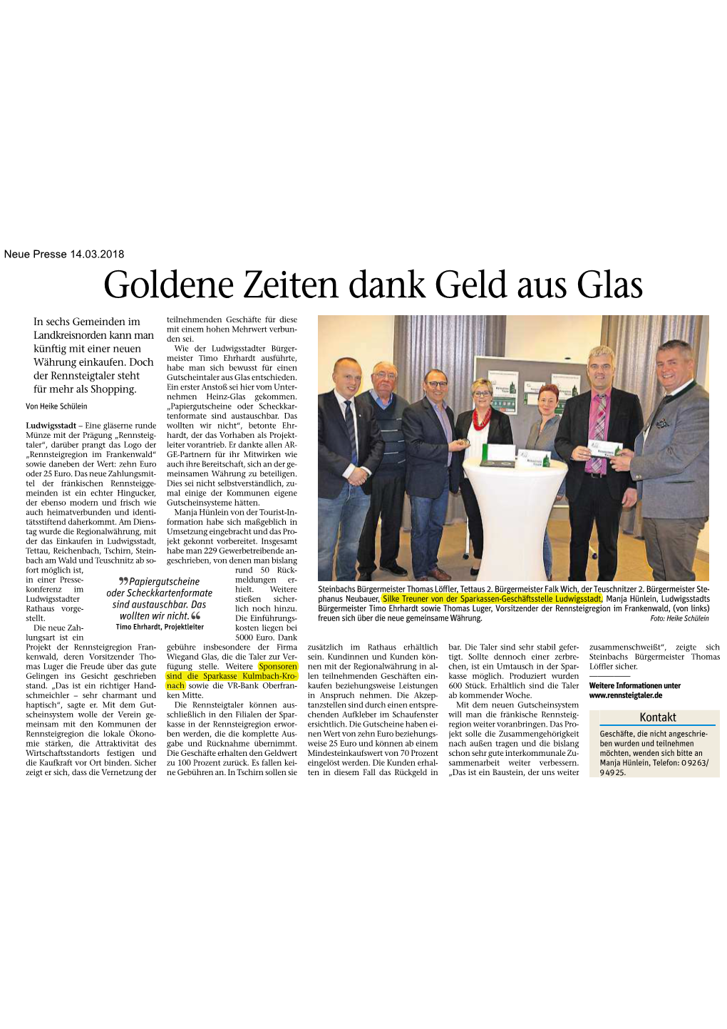 Goldene Zeiten Dank Geld Aus Glas