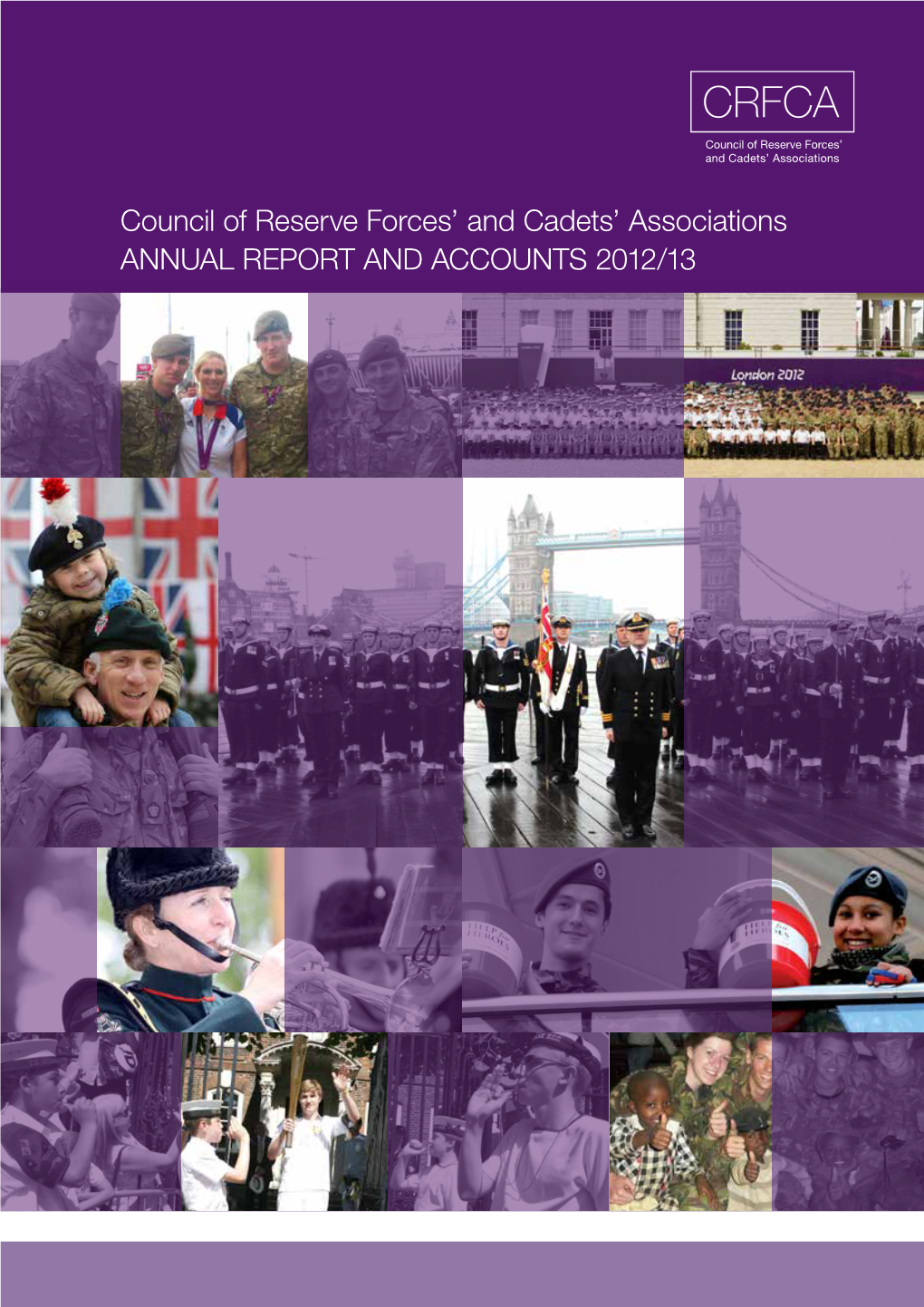 Council of Reserve Forces' and Cadets' Associations ANNUAL